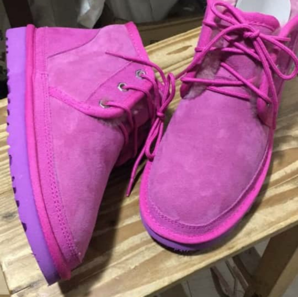 Pink Snow Boots